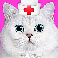 Cat Pet Doctor Dentist Game Cover