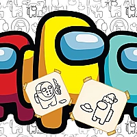 Colorings: Among Us Game Cover