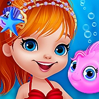 Cute Mermaid Dress Up Game Cover
