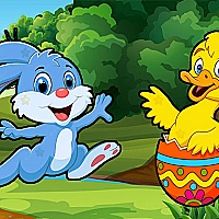 Easter Hidden Stars Game Cover
