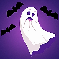 Halloween Ghost Jigsaw Game Cover