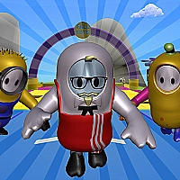 Fall Guys Multiplayer Runner Game Cover