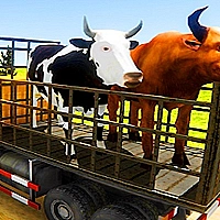 Animal Transport Truck Driving 3D Game Cover