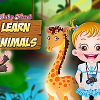 Baby Hazel Learn Animals Game Cover