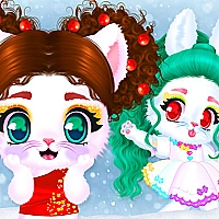 Cat and Rabbit Holiday Game Cover