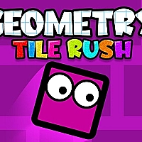 Geometry Tile Rush Game Cover