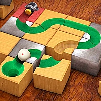 Sliding block, brain, rolling puzzle Game Cover