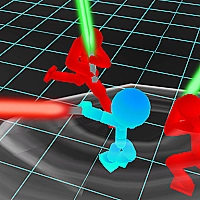 Stickman Neon Warriors: Sword Fighting Game Cover
