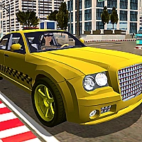 Taxi Simulator 3D Game Cover