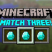 Minecraft Match Three Game Cover