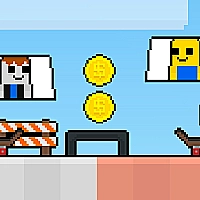 Skateboard Obby 2 Player Game Cover
