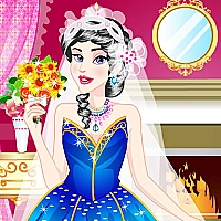 Sleeping Princess Wedding Dress up Game Cover