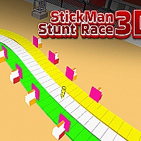 StickMan Stunt Race 3D Game Cover