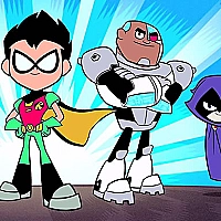 Teen Titans Jigsaw Game Cover