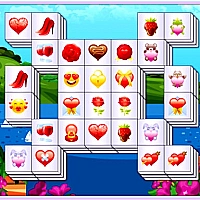 Valentines Mahjong Deluxe Game Cover
