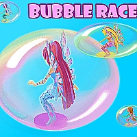 Winx Bubble Race Game Cover