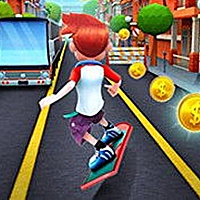 Bus Rush - Bus Surfer Game Cover