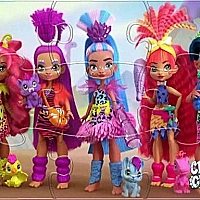 Cave Club Dolls Match 3 Puzzle Game Cover