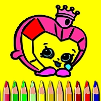 Girls Bag Coloring Book Game Cover