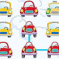 Matching Vehicles Game Cover