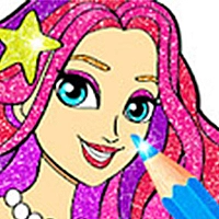 Princess Mermaid Coloring Game Cover