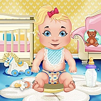 Baby Sitter Crazy Daycare Game Cover