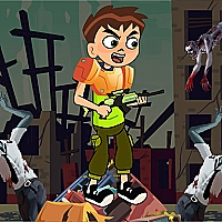 Ben 10 World War Zombies Game Cover