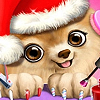 Christmas Salon - Santa Claus And Pets Makeover Game Cover