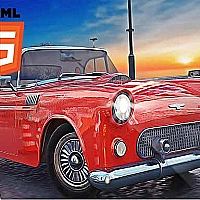 Classic Cars Parking Stunts Game Cover