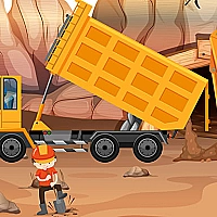 Dump Trucks Hidden Objects Game Cover