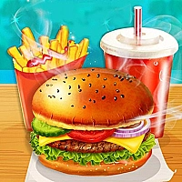 Happy Kids Burger Maker Game Cover