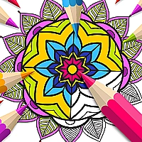 Mandala Coloring Book Game Cover