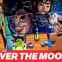 Over the Moon Jigsaw Puzzle Game Cover
