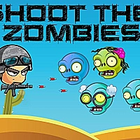 Shooting the Zombies, Fullscreen HD Shooting Game Cover