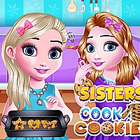 Sisters Cook Cookies Game Cover