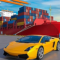 Car Cargo Ship Game Cover