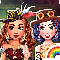 Princess Girls Steampunk Rivalry Game Cover