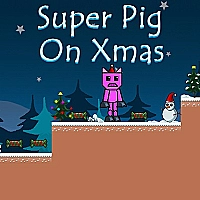 Super Pig on Xmas Game Cover