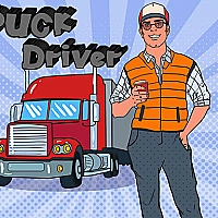 Truck Driver Game Cover