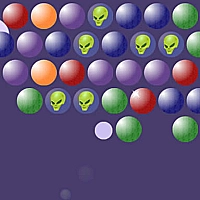 Aliens Bubble Shooter Game Cover