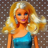Blonde Dolls Hairstyle Jigsaw Game Cover
