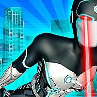 Flying Superhero Revenge Grand City Captain Game Cover