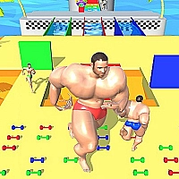 Muscle Race 3D : Smash Running Game Cover