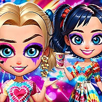 Tie Dye Explosion of Color Game Cover
