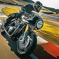 Urban Motorbikes Puzzle Game Cover