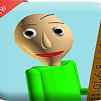 angry baldi s basics cartoon Game Cover