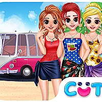 Besties Summer Vacation Game Cover