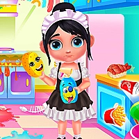 Candy House Cleaning Game Cover