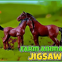 Farm Animals Jigsaw cover
