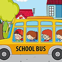 School Bus Differences Game Cover